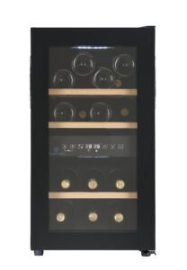 Joy Azurite - 16 flessen - 2 zones - Zwart wijnkoelkast